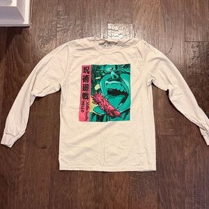 Graphic Long Sleeve Shirt Jujutsu Kaisen